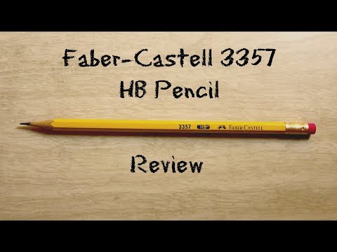 Faber-Castell 3357 HB Pencil Review