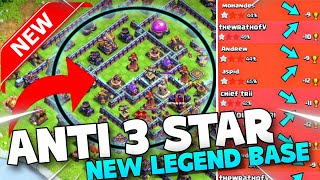 Anti 3 Star New TownHall 15 Unseen Legend base Link |Th15 base link 2023