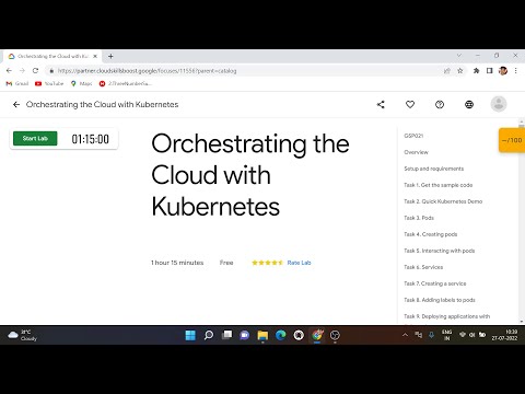 Orchestrating the Cloud with Kubernetes | Qwiklabs