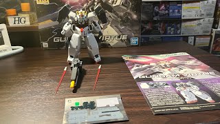 HG ガンダムヴァーチェ　仮組み終了レビュー