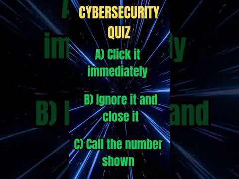 Cybersecurity Quiz  #chatgpt #ethicalhacking #quiz #quiztime  #infosec  #facts #funny #motivation