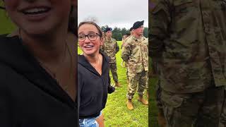 Best Army Tap Outs 😭 #surprise #reunion #army #usa