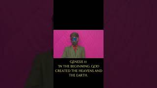 "In the Beginning, God Spoke | Genesis 1:1 | #GodFirst #FaithShorts"