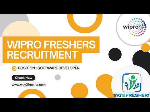 Wipro Freshers Recruitment For Software Developer Role | Way2Freshers