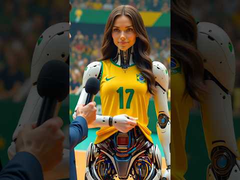 Brazil’s Stunning Robot 🇧🇷🤖 Star Reveals Its Powerful Core on Camera! #future #robot #brazil