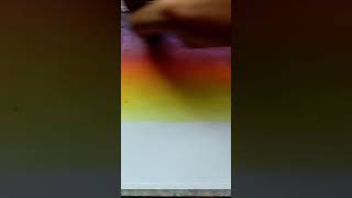Beautiful Drawing with Oil Pastel - #shorts #ArtChannel