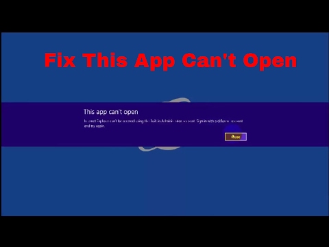 100% Fix "This App Can't be Open For Built-In Administrator" in Windows 8/8.1/10
