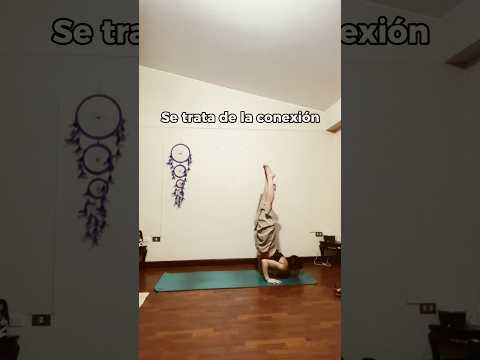 Conexión de mente, cuerpo y respiración #yoga #chinstand