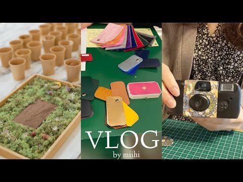 [Vlog] Wedding preparation diy 👰‍♀️⚒ /  Day when I went to a bakery 🍞🥐