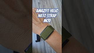 AmazFit HELIO how to change band strap nato hack ZEPP #amazfit #amazfithelio #hyrox