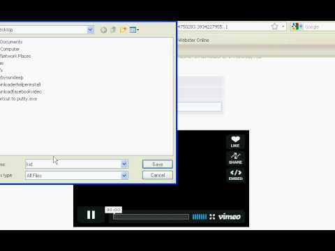 How to download videos in Facebook and Youtube.