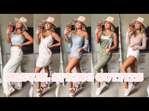 CASUAL SPRING OUTFITS | SPRING OUTFITS 2020