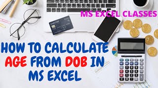 HOW TO CALCULATE AGE FROM DATE OF BORTH || MS EXCEL TUTORIALS  || sv tech knowledge