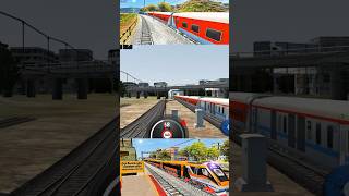 RAJDHANI EXPRESS 🚇🤩 🫰 | INDIAN TRAIN SIM 2024 | TRAIN SIMULATOR | TRAIN GAME | #shorts