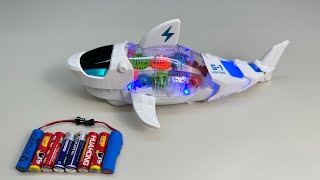 Unboxing shark model car, fast RC drift sports car, Mimi RC school bus, Cool 3D excavator