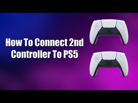 How To Connect 2nd Controller To PS5
