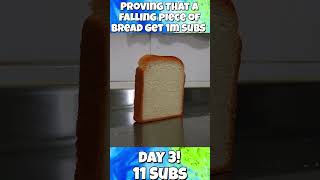 Falling Bread To 1 Million subs 🍞 #bread #trending #shorts