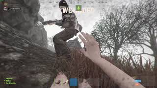 rust owning on savas mp5 in mine mass loot