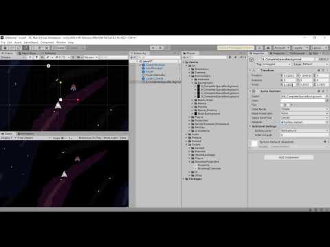 Ep 32 - Level Setup Environment Sprites: Game Design and Development 1 | 2D Shooter