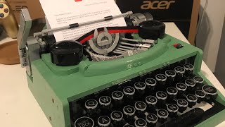 樂高LEGO#21327 typewriter 打字機