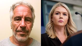Karoline Leavitt questioned on bombshell revelations Jeffrey Epstein had no ‘client list’