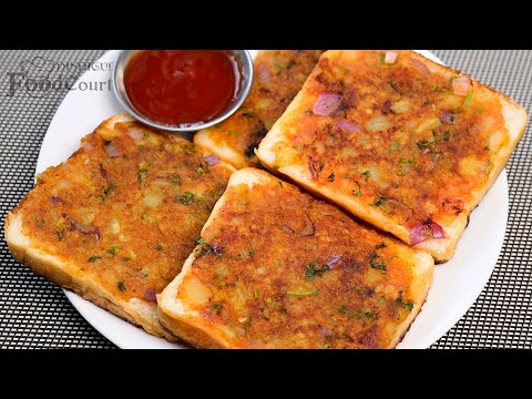 Quick Breakfast Recipe/ Aloo Bread/ Potato Bread Toast