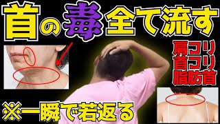 首こり解消ストレッチ肩こり解消ストレッチ！首こり解消ストレッチ肩こり解消ストレッチ「首の毒出しストレッチ」
