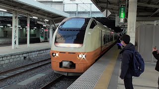 新幹線救済　臨時快速那須塩原行　仙台駅発車