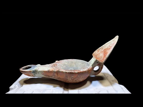 Photogrammetry of roman lamp