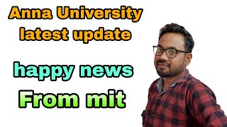 Anna University latest update | Happy news for all💥