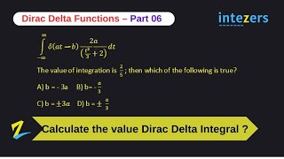 Dirac Delta Function Problem | Part 6 | PotentialG