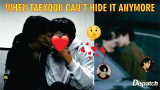 When Taekook Can't Hide It Anymore