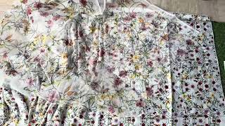 All over printed suit design | satin silk printed designs | raw silk designs