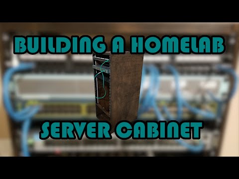 Building a Homelab Server Cabinet