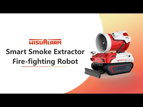 Smart Smoke Extractor Fire-fighting Robot | Product | WIsualarm