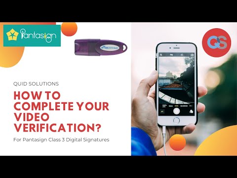 HOW TO COMPLETE YOUR VIDEO VERIFICATION | PANTASIGN | Aadhar Based