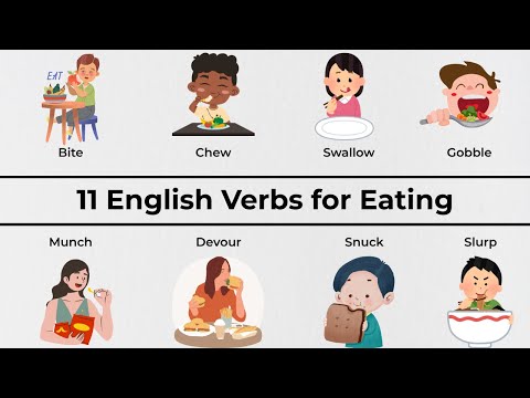 11 Must-Know Eating Verbs in English