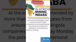 Angolan companies attend mining Indaba#shorts #sanews #miningindustry #angola