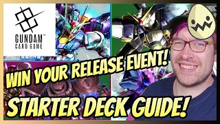 Gundam Card Game: Win your Starter Deck Release Event! Guide and Tips!