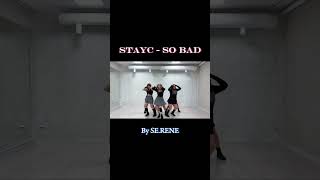 Watch the full cover on our channel! #stayc #coverdance #shorts #sobad