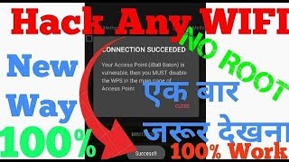 A new,best and safe wifi hacking application that is best than other apps.By nb all rounder