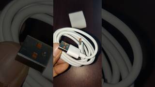 Unboxing USB A to C quick charging cable 6A. #techtravellershub #ctoc #cable #chargingcable #6A