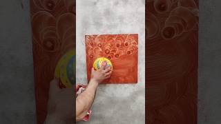 making a beautiful design 💯👍 #woodpolish #marbledesign #polish #wood #viral #1mviews