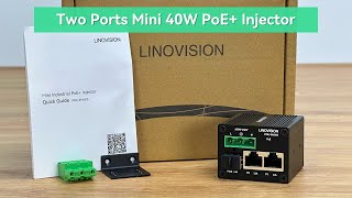 Unboxing the Mini 40W PoE+ Injector – Power Big PTZ Cameras & More!