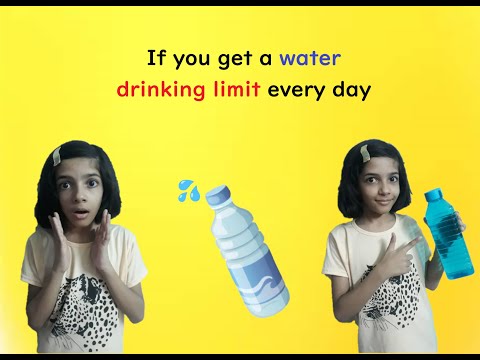 POV : You get a water drinking limit to consume everyday 🚰 😨 | Fun_with_Asita |