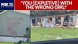 Lake County home vandalized, destroyed by excavator, deputies say