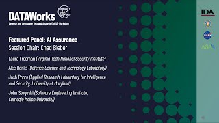 Featured Panel:  AI Assurance