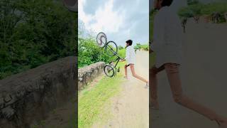 💕 Yogesh Bhai Ka Stunt 👀 #song #newsong #love #stunt #modificition #bicycle #cycle