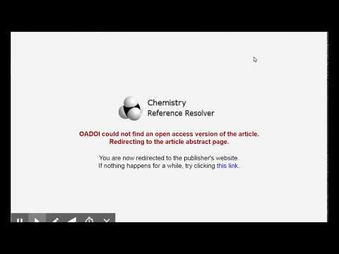 Chemistry Reference Resolver extension for Google Chrome