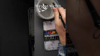 A MUST KNOW Watercolour Tip to Loosen Up Your Sketching